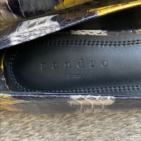 Sandro Ambra Watersnake Flats SZ 39 - Picture 3 of 6